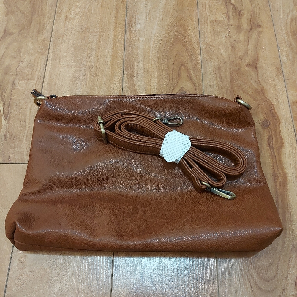 Joy Susan Brown Crossbody Bag